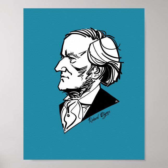 Poster Richard Wagner (Frente)