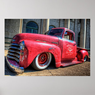 Poster Richardson Motor Company Rat Chevy