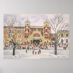 Póster Richmond Theater Surrey 1988