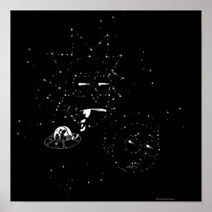 Poster RICK E MORTY™ Constelações