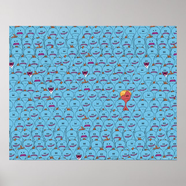 Poster RICK E MORTY™ | Kirkland Sr. Meeseks (Frente)