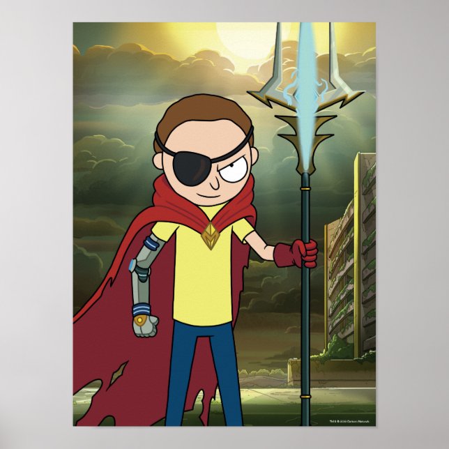 Poster RICK E MORTY™ | Mau Morty (Frente)