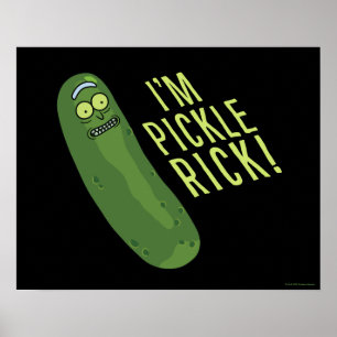 Poster RICK E MORTY™  Sacudir O Picle