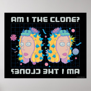 Poster RICK E MORTY™  Sou O Clonado?