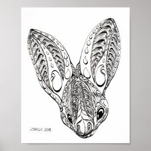 Poster Rico Bat — Lavia frons Portrait
