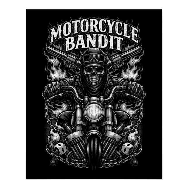 Póster Ride of the Iron Bandit (Frente)
