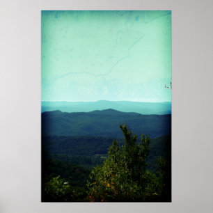 Poster Ridge azul