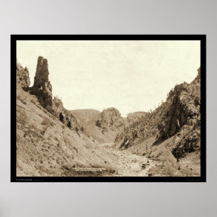 Póster Ridge fantasma Black Hills SD 1890