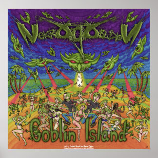 Poster Ridiculamente grande "Ilha Goblin"