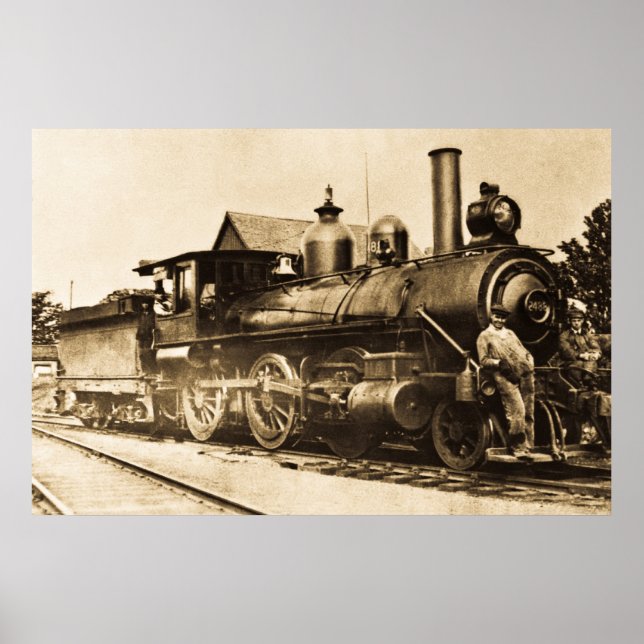 Póster Ridin't Train (Frente)