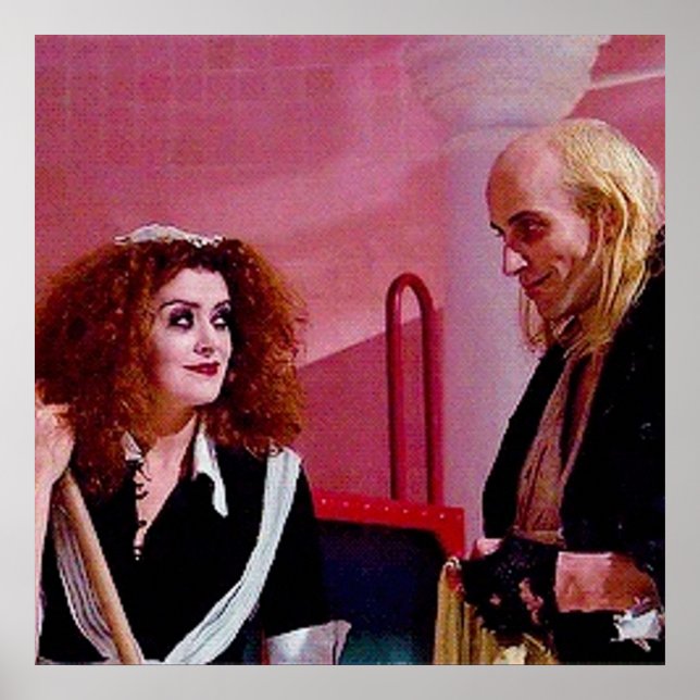 Poster Riff Raff e Magenta (Frente)