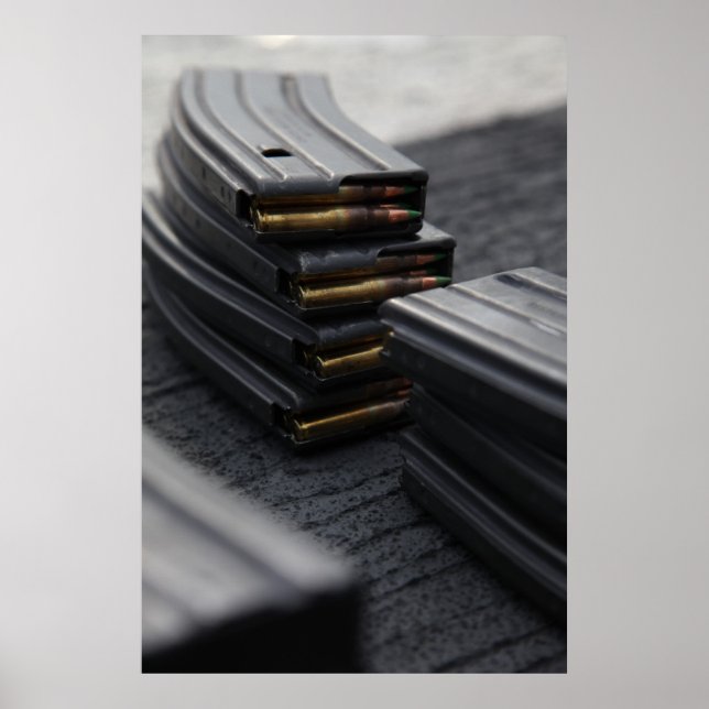 Póster Rifle Magazines (Frente)