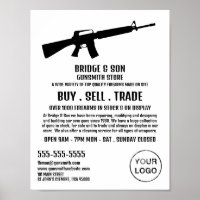 Rifle Silhouette, Gunsmith, Publicidade De Gunstor