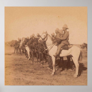 Poster Rifles Montados Australianos