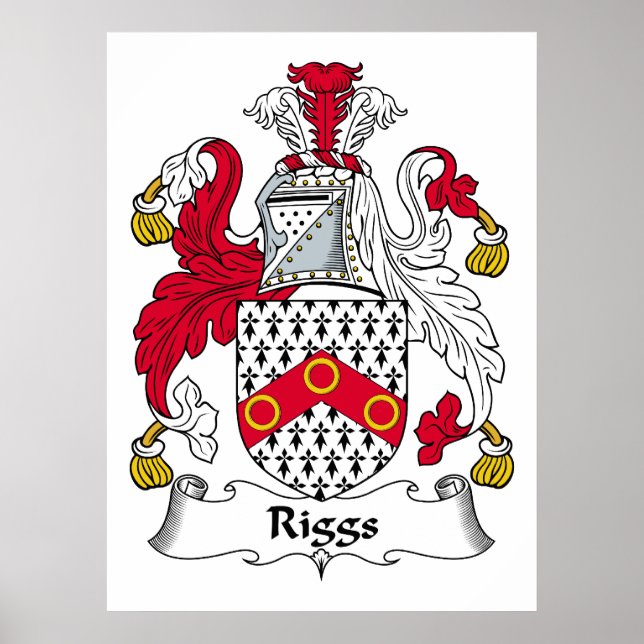Póster Riggs Family Crest (Frente)
