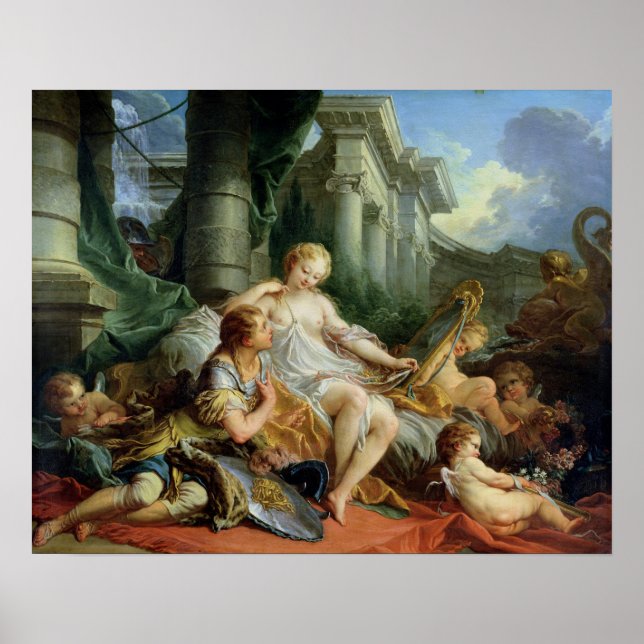 Póster Rinaldo e Armida, 1733 (Frente)