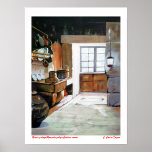 Póster Rincón galego/Recuncho galego/canto galego