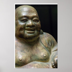 Póster Rindo de Buda