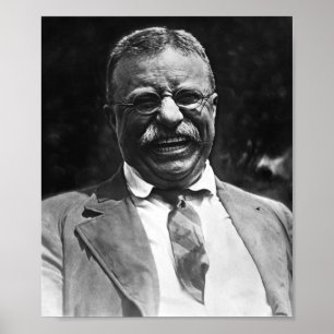 Poster Rindo de Theodore Roosevelt Foto
