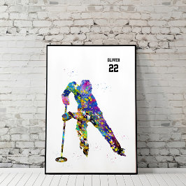 Poster Ringette Player