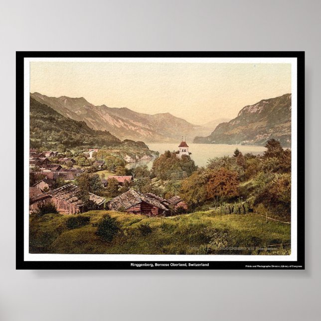 Póster Ringgenberg, Bernese Oberland, Suiça (Frente)