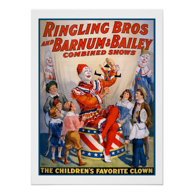 Póster Ringling Bros e Barnum & Bailey Circus (Frente)