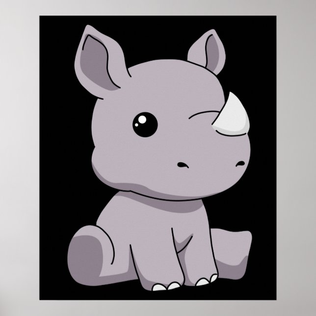 Poster Rinocerontes Ofertas Crianças Rinocerontes Ofertas (Frente)
