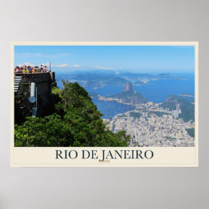 Poster Rio a partir do Pão de Açúcar