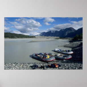 Poster Rio Alsek a jusante