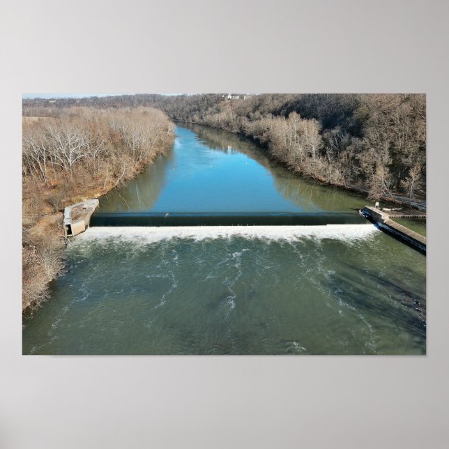 Poster Rio Black Rock Dam Schuylkill (Frente)