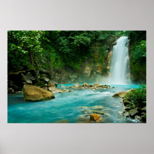 Poster Rio Celeste Falls