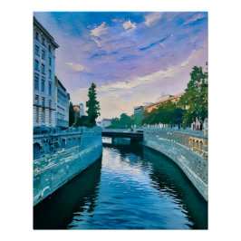 Póster Rio Cênico Através da Cidade ao Sol