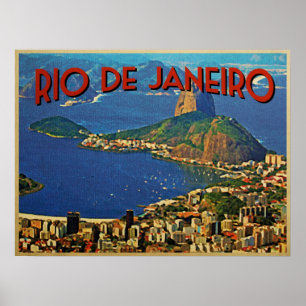 Póster Rio de Janeiro Brasil