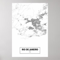 Rio de Janeiro, Brasil (preto no branco)