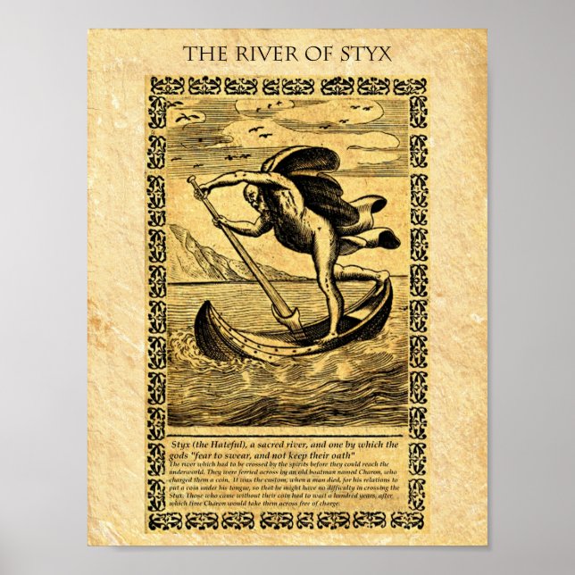 PÓSTER RIO DE STYX (Frente)