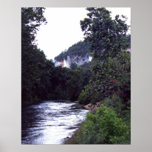 Póster Rio do nacional do búfalo