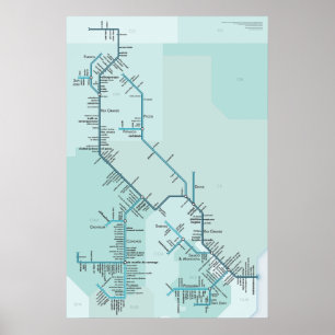 Póster Rio Grande 20 x 30