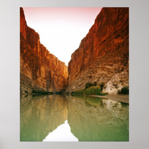 Poster Rio Grande, Big Bend NP, Texas
