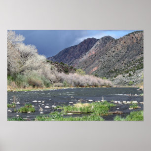 Póster Rio Grande River, New mexico