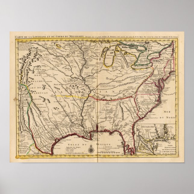 Póster Rio Mississippi (Frente)