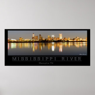 Poster Rio Mississippi - Memphis TN