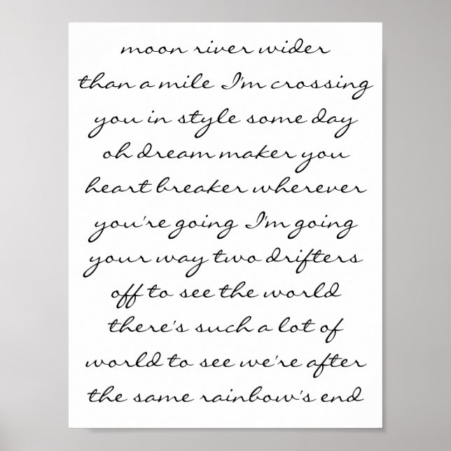 Póster Rio Moon (Frente)