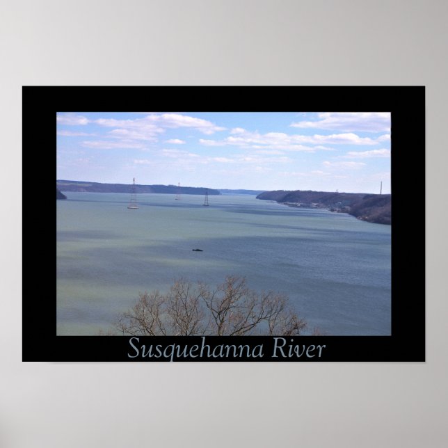 Poster Rio Susquehanna (Frente)