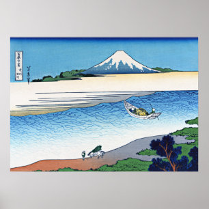 Poster Rio Tama na província de Musashi