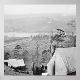 Póster Rio Tennessee: 1864