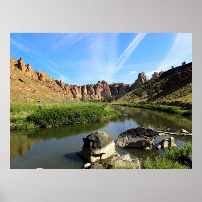 Poster Rio torrado, OR (Frente)