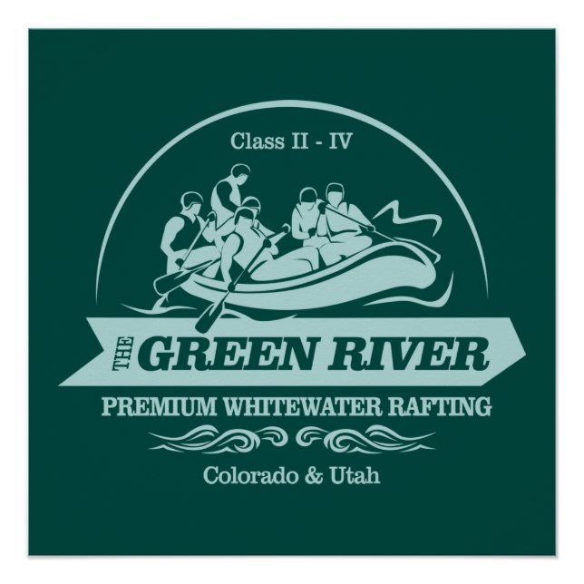 Póster Rio Verde (rafting2) (Frente)