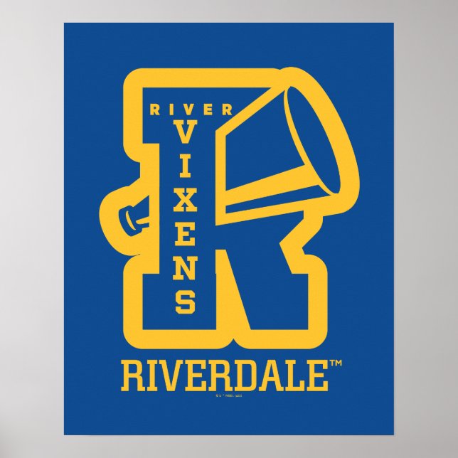 Poster Rio Vixens Letterman (Frente)