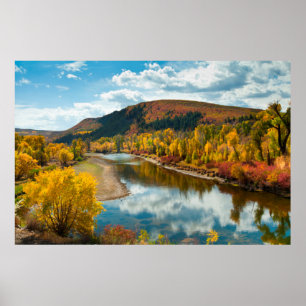 Poster Rio Yampa No Outono