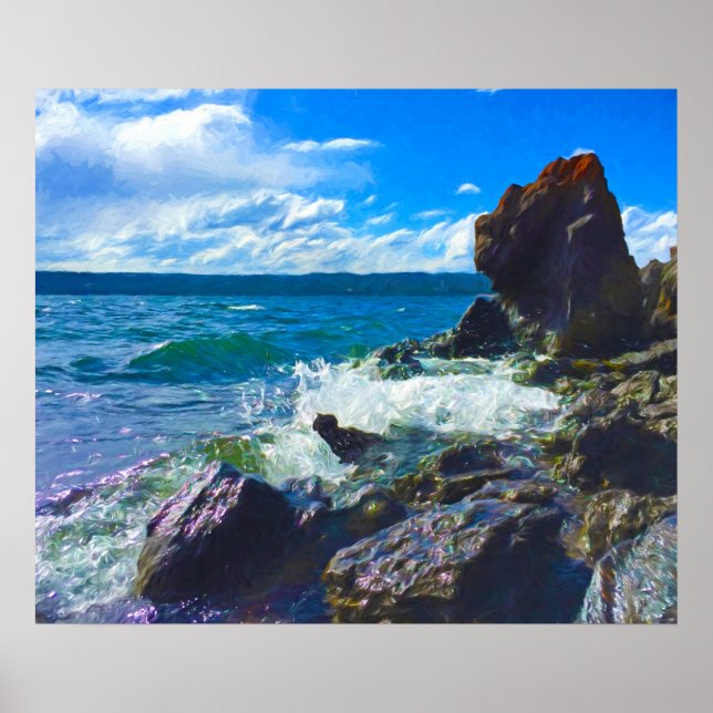 Póster Rio Yellowstone (Frente)